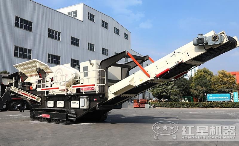 履帶式移動顎破 履帶式移動顎破