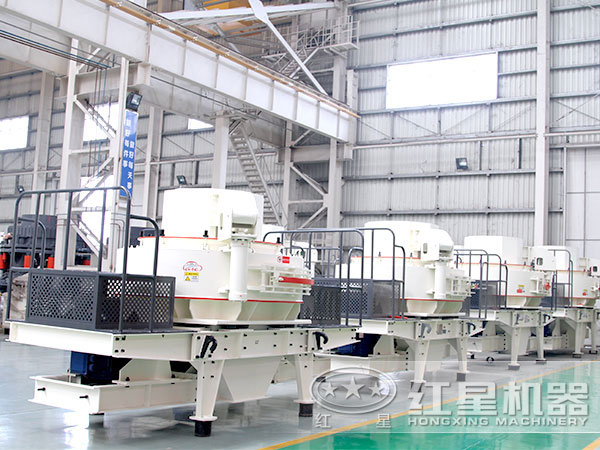 河卵石制砂機實拍 河卵石制砂機實拍