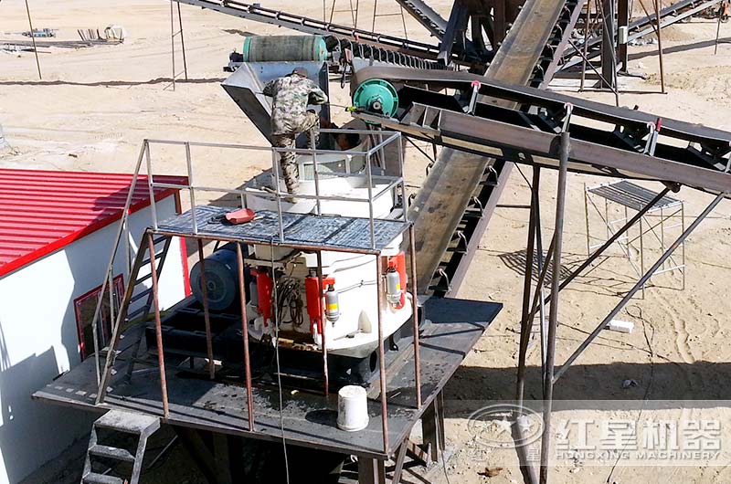 制砂生產現場 制砂生產現場