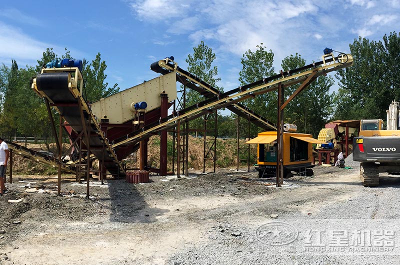 砂石市場(chǎng)火爆，800噸的生產(chǎn)線砂子依然稀缺