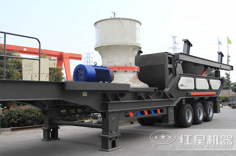 輪胎式移動碎石機 輪胎式移動碎石機