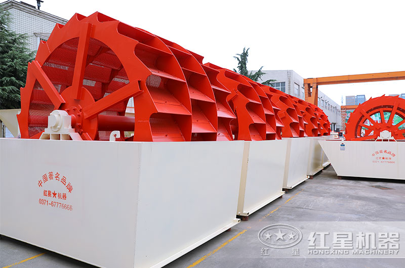 時(shí)產(chǎn)160噸洗沙機(jī)型號(hào)有哪些？搭配脫水篩減少細(xì)沙流失