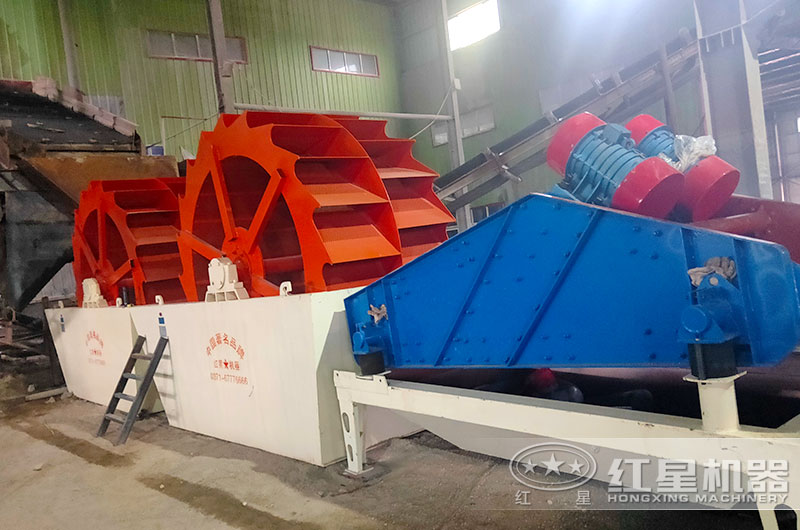 時(shí)產(chǎn)160噸洗沙機(jī)型號(hào)有哪些？搭配脫水篩減少細(xì)沙流失