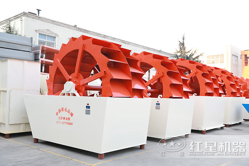 大型輪斗式洗砂機(jī)參數(shù)，工作視頻及廠家介紹