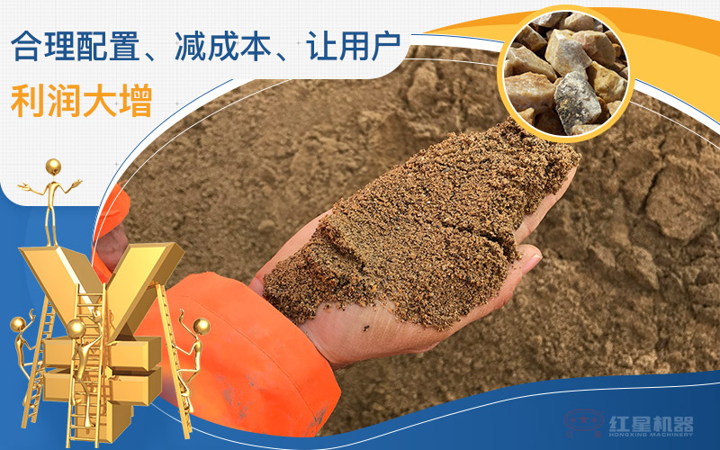 建筑用砂配置的機制沙石設備一套多少錢，附現(xiàn)場案例視頻