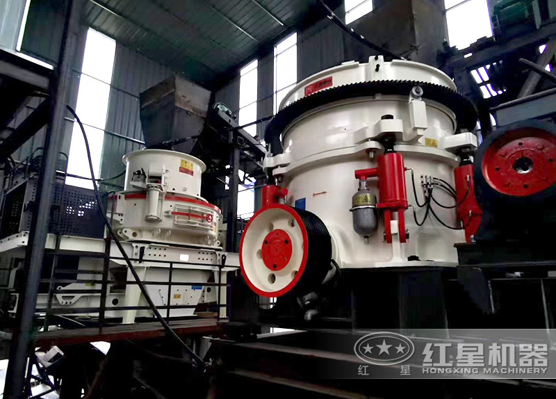 1200圓錐機搭配制砂機、鄂破配置生產線